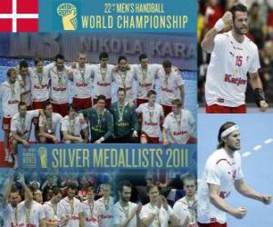 yapboz 2011 Dünya Hentbol Danimarka Gümüş Madalya